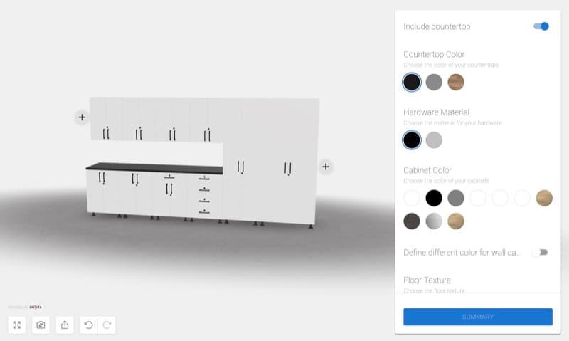 3D Cabinet Planner