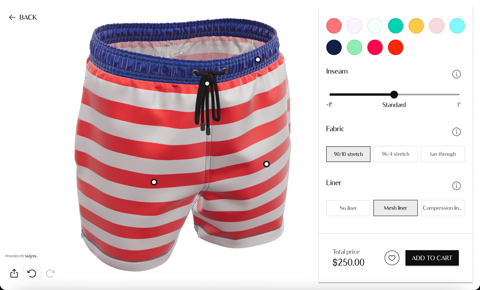 3D Swimwear Customizer