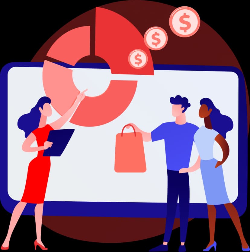 Sales-led vs self-service journey illustration