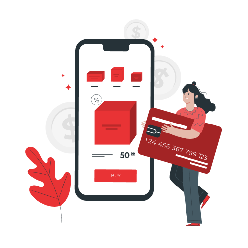 Person interacting with 3D product visualization