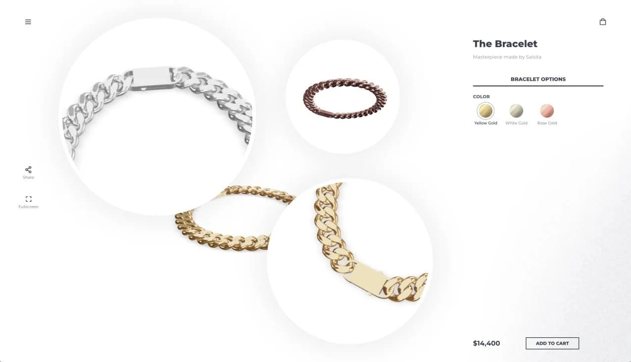 Custom pricing for jewelry pieces