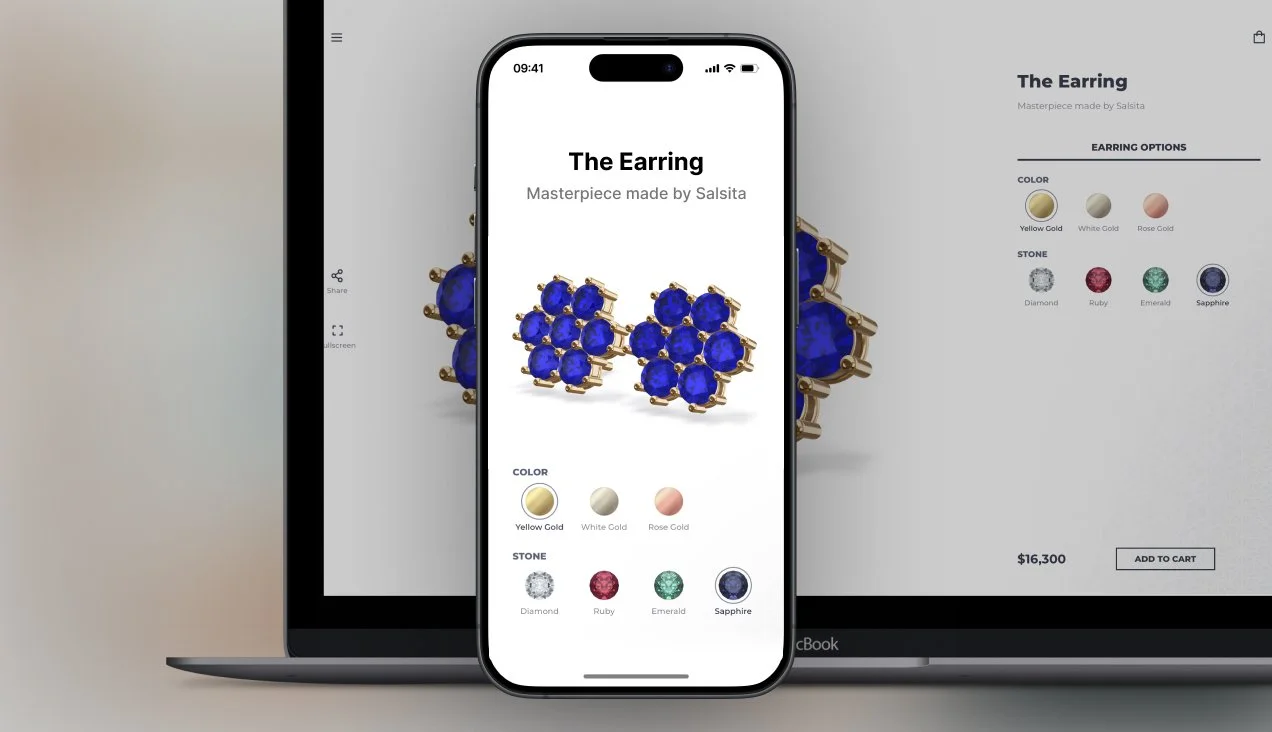 Personalized jewelry configuration