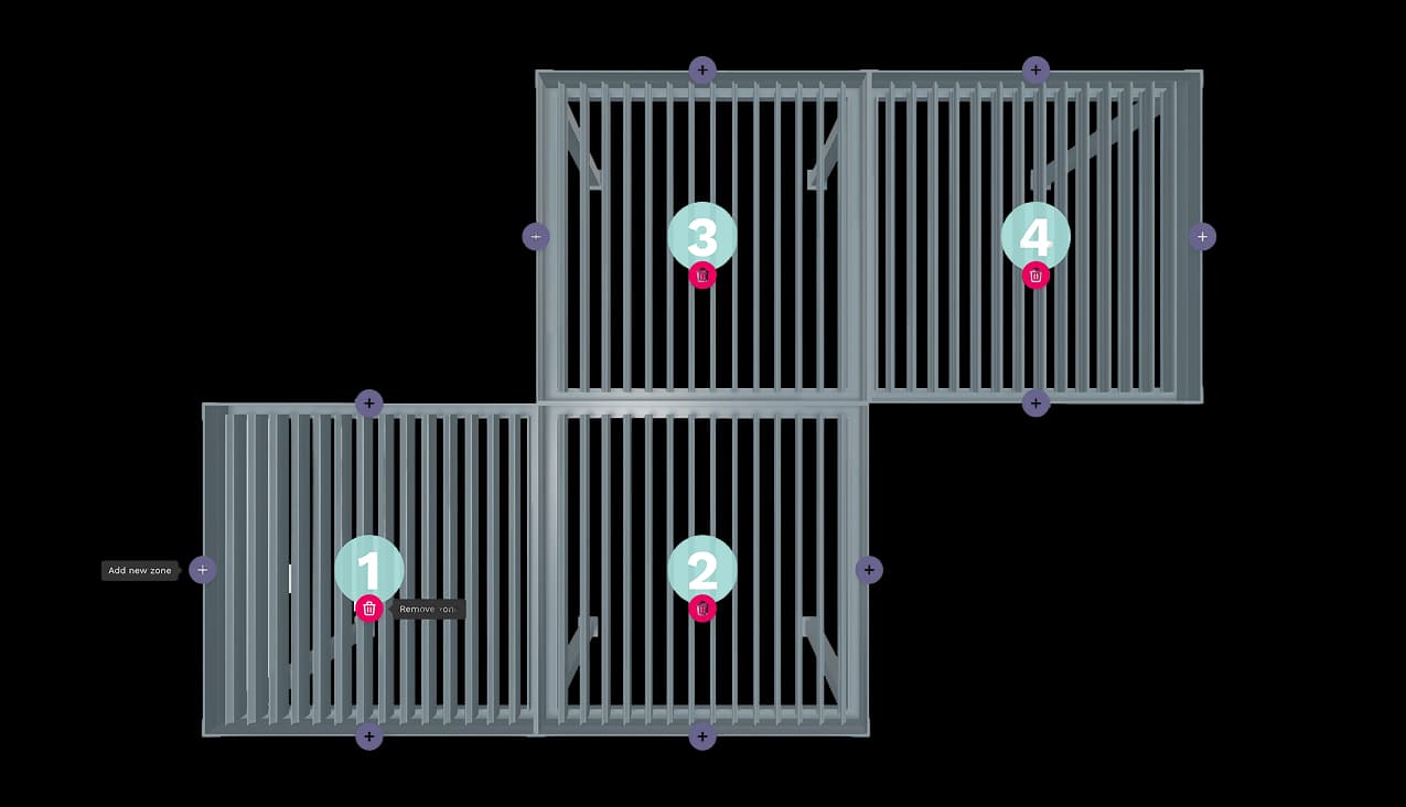 Modular 3D pergola configuration interface
