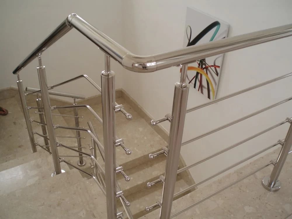 Easysteel indoor railing installation