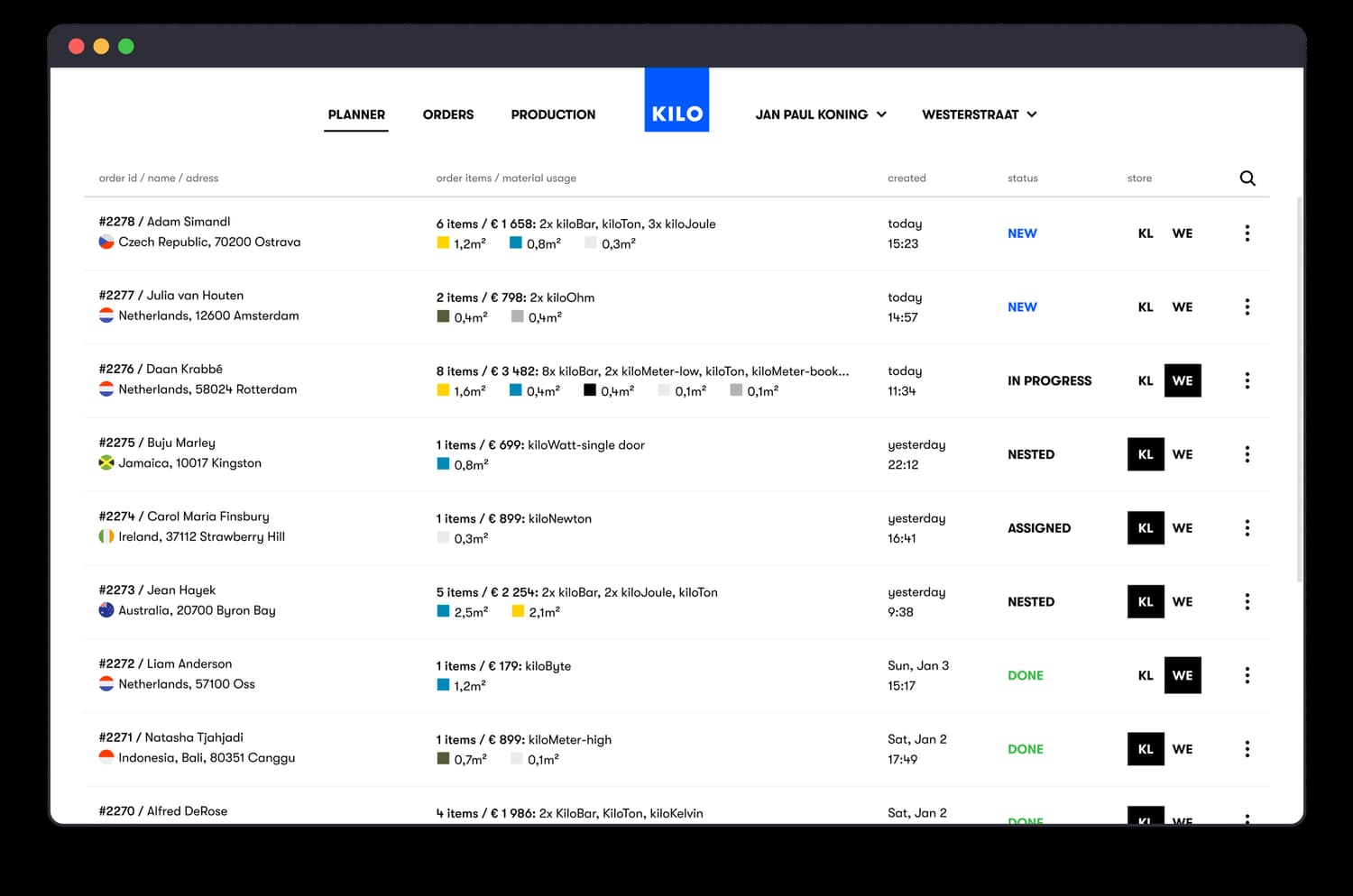 3d configurator dashboard