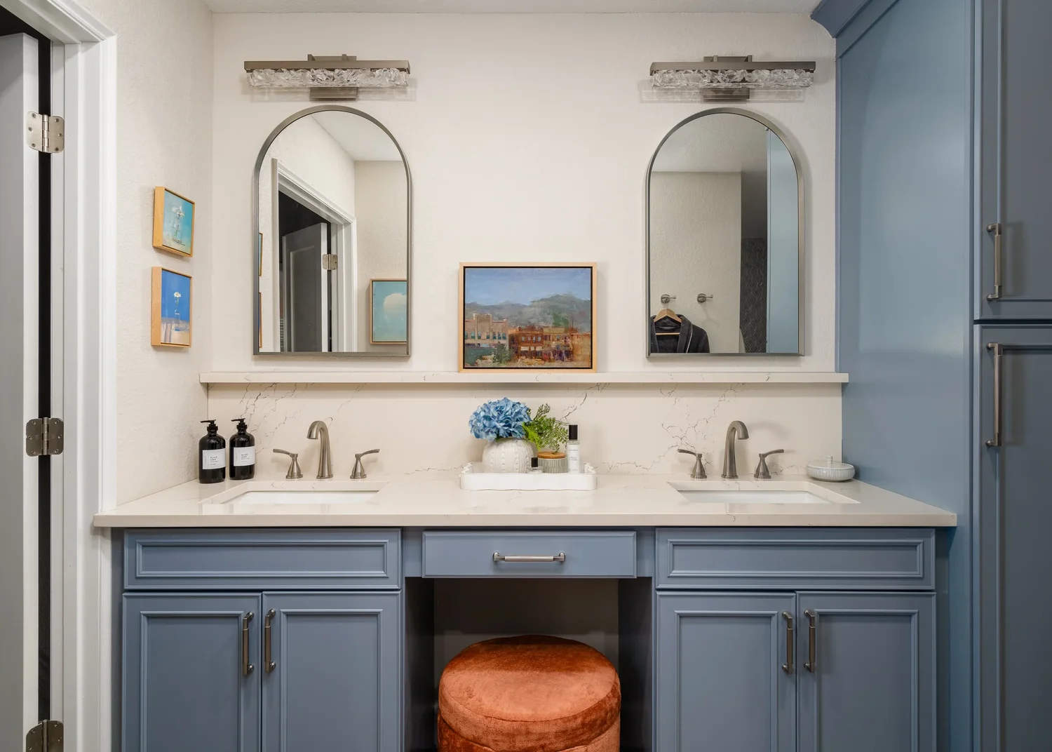 Picture Perfect bathroom vanity installation