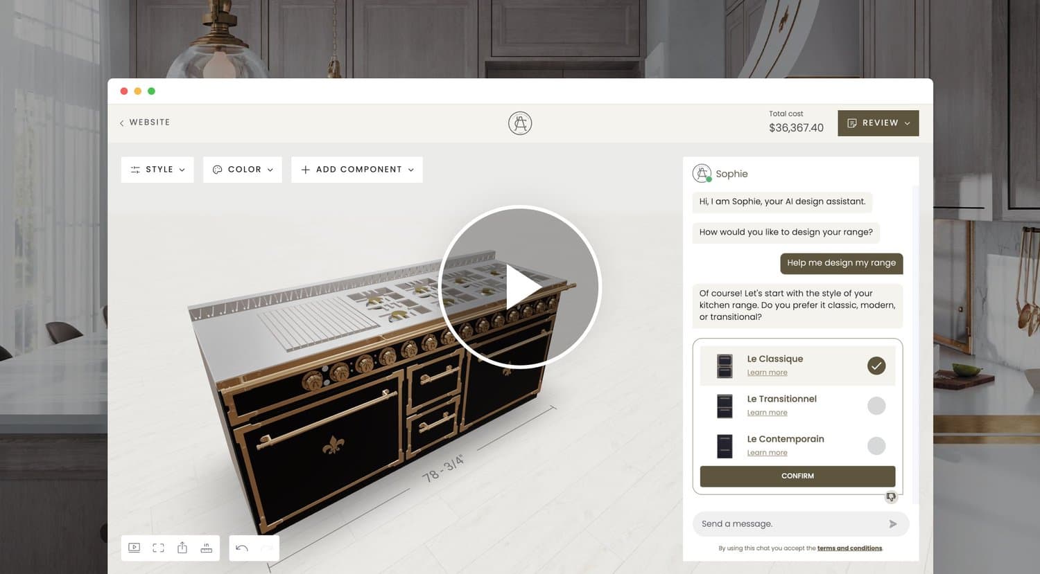 High-End Custom Kitchen Design