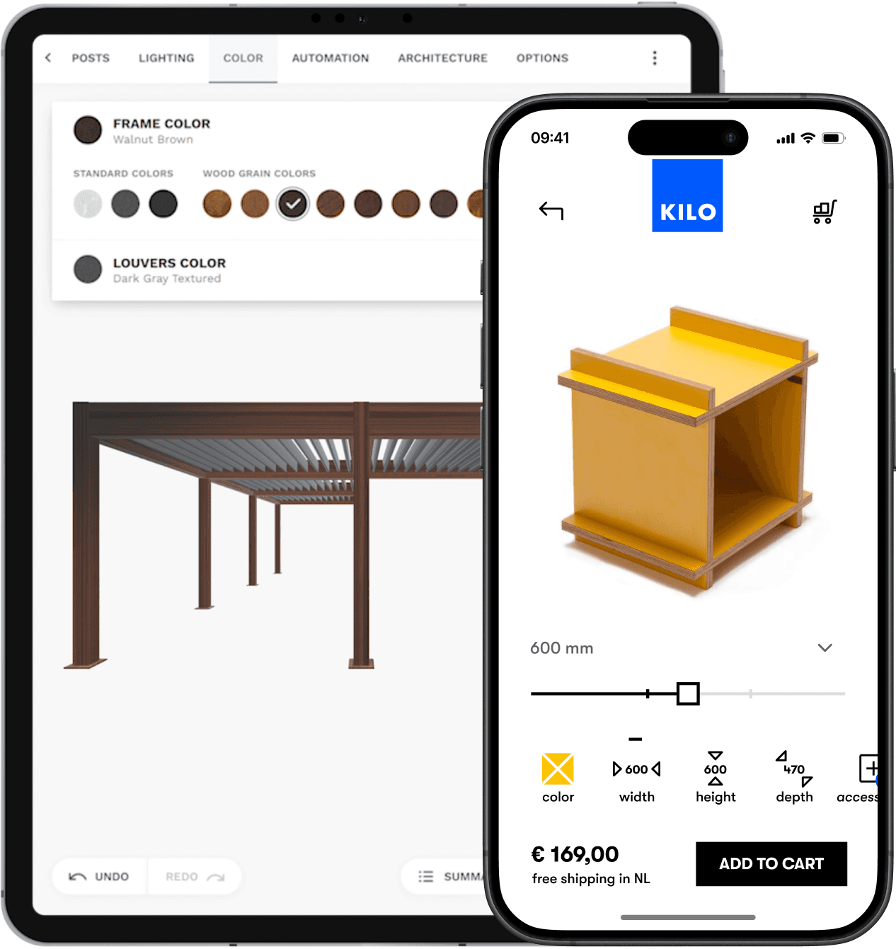 3D product configurator with quote generation
