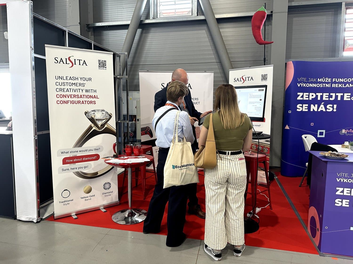 Satori event – audience members engaging with the keynote presentation.