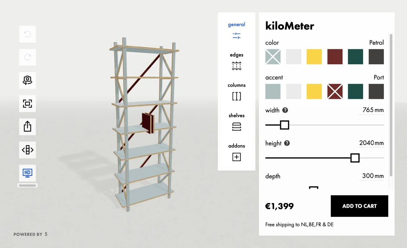 3D Shelving Configurator – Try It Out | Salsita
